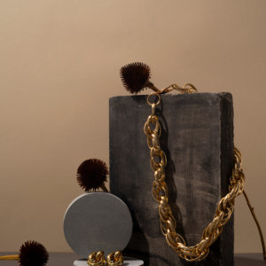 Golden Jewelry Set